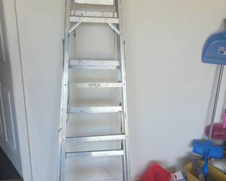 Garage - ladder& miscellaneous