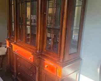 Second view of China cabinet