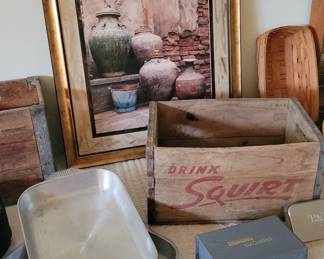 Primitives and collectible baskets