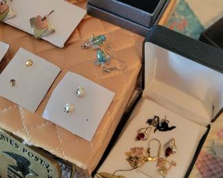 Real and costume jewelry