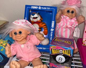 Tony the Tiger, Kewpie Dolls, Puzzles, Throw-back toys