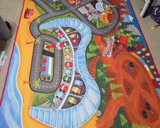 Cars Movie Play Rug