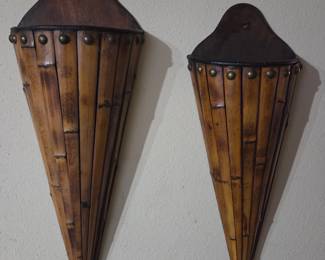 Wall Vases wooden