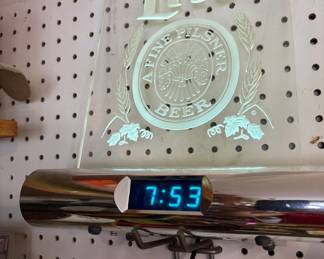 Lite Beer Clock Light