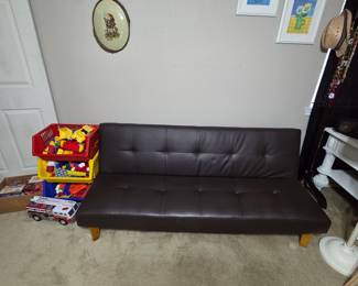 Upstairs Toy Room: Folding Couch Bed