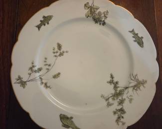 Haviland Limoges Fish plates