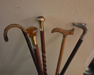 canes, walking sticks