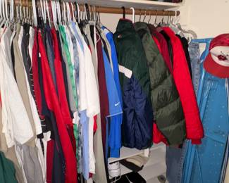 Mens Clothing, Coats, Shoes, Team Clothing, Golf Shirts