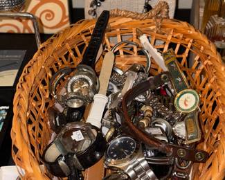 Watches ladies and a few mens