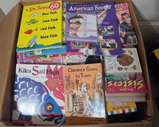 Box of children's books
