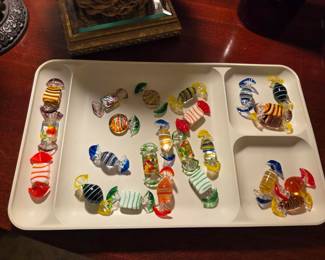 Venetian glass  Candy 