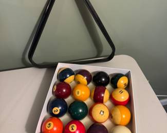 Billard ball set
