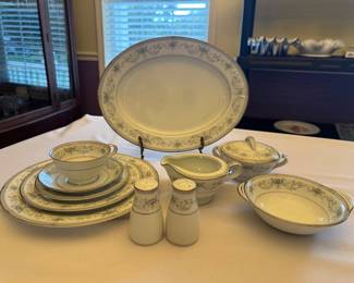 Colburn by Noritake - we have seven 5-piece place settings, plus supplementary items