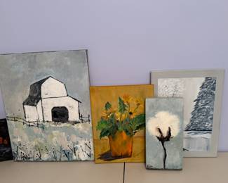 Hand paintings
