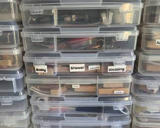 An entire room of arts & crafts and scrapbooking supplies!  