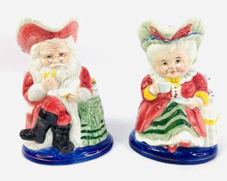 Staffordshire Christmas Jugs