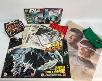 Vintage Star Wars Instruction Sheets, Children's Books and More