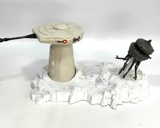 Vintage Star Wars The Empire Strikes Back Turret and Probot Playset
