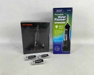 New Body Shaver Kit, Portable Water Flosser