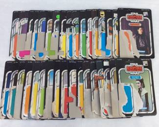 Collection of Vintage Star Wars Kenner Card Backs