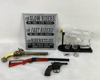 Gun Flask, Toy Guns