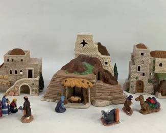 Heritage Village Nativity Set