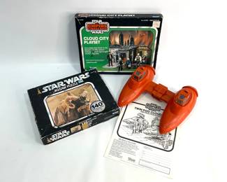 Vintage Star Wars Twin Pod Cloud Car, Playset and Puzzle