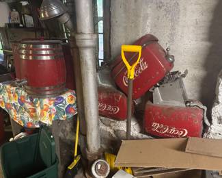 All rare 1940's Coca Cola Syrup & Soda Dispenser's, several in this sale