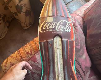 Original large 36 inch coca cola thermometer