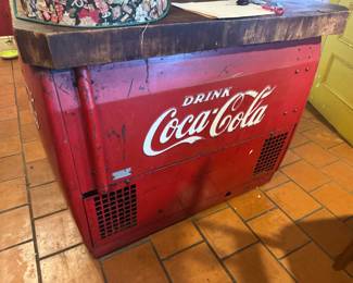 Original 1950's coke cooler