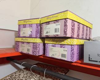 tons of brand new in the box Brighton ladies designer shoes