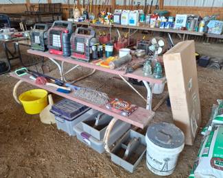 Several Mr. Buddy Heaters and Lots of Camping Items!