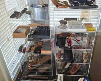 View of the Goodies Inside the Showcases! And Snap On Wrenches and Ratchet!