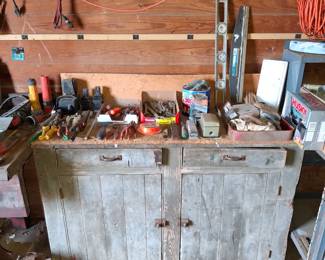 Cool Primitive Cupboard!