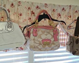 2 Coach Purses and a Brand New Chaps Purse. Also Have a Coach Wallet!