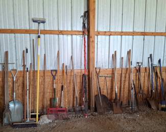 Plenty of Garden Tools!