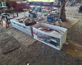 1 of Several Sprayers and an Aluminum Truck Toolbox!