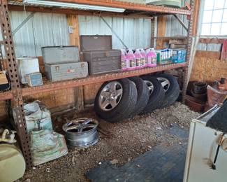 Set of 4 Chevy 2500 or 3500 Rims and Tires. Plenty of Tread Left on those Tires!