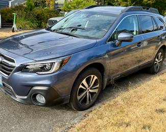 2018 Subaru Outback with less than 19k miles - one owner car - garaged most of the time.