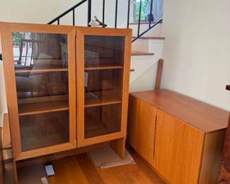 These are a unit..too heavy for us for placement! But all ready for your movers!