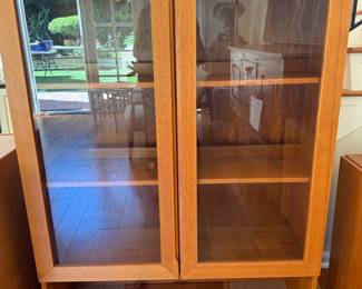 Danish hutch on pegged lower half