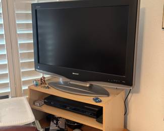 Television, VCR, Framed Art.