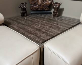 Lexington Furniture Marble Top Side Table