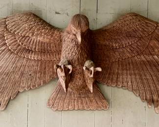 Carved Wood Eagle