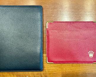 Cartier & Rolex Card Holders