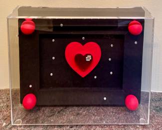 3-D Framed Heart Artwork