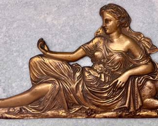 Bronze Goddess Wall Plaque
