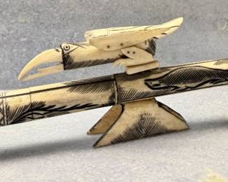 Carved Blow Dart Gun