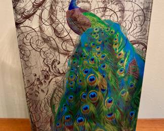 Fringe Studio Peacock Vase