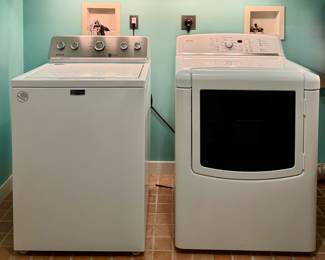 Maytag Washing Machine & Kenmore Elite Dryer